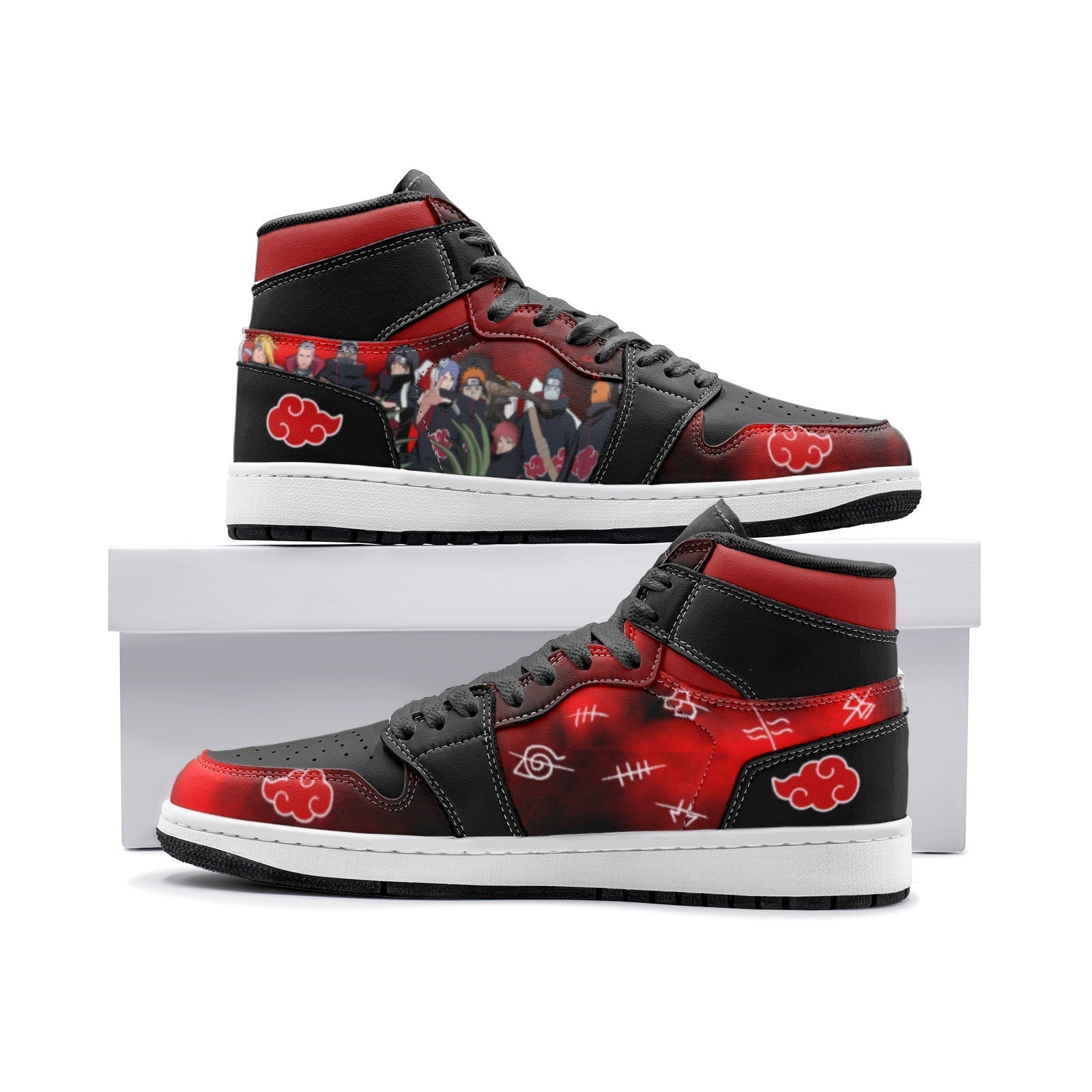 akatsuki-members-naruto-jd1-shoes.jpg akatsuki members naruto jd1 shoes - Anime Shoes UK Store