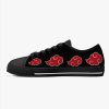 akatsuki naruto classic low top canvas shoes 10 - Anime Shoes UK Store