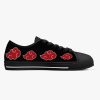 akatsuki naruto classic low top canvas shoes 11 - Anime Shoes UK Store