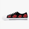 akatsuki naruto classic low top canvas shoes 3 - Anime Shoes UK Store