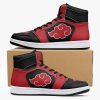 akatsuki naruto custom j force shoes - Anime Shoes UK Store