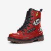 akira kaneda bike leather mountain boots - Anime Shoes UK Store