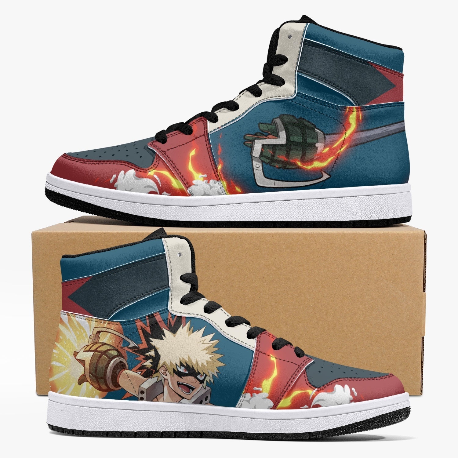 bakugo-hand-my-hero-academia-j-force-shoes.jpg bakugo hand my hero academia j force shoes - Anime Shoes UK Store