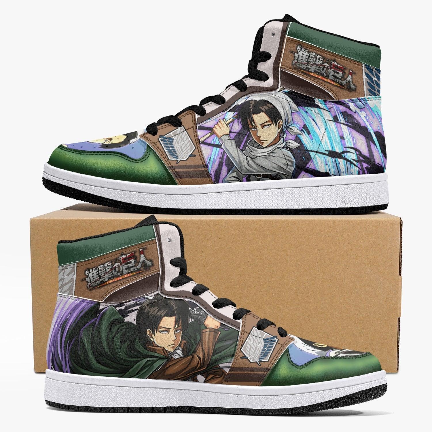 captain-levi-cleaner-attack-on-titan-j-force-shoes.jpg captain levi cleaner attack on titan j force shoes - Anime Shoes UK Store