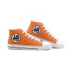goku dragon ball z classic high top canvas shoes 3 - Anime Shoes UK Store