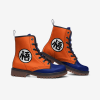 goku dragon ball z leather mountain boots 3 - Anime Shoes UK Store