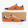 goku dragon ball z leather smith shoes - Anime Shoes UK Store