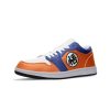 goku dragon ball z low top jd1 shoes - Anime Shoes UK Store