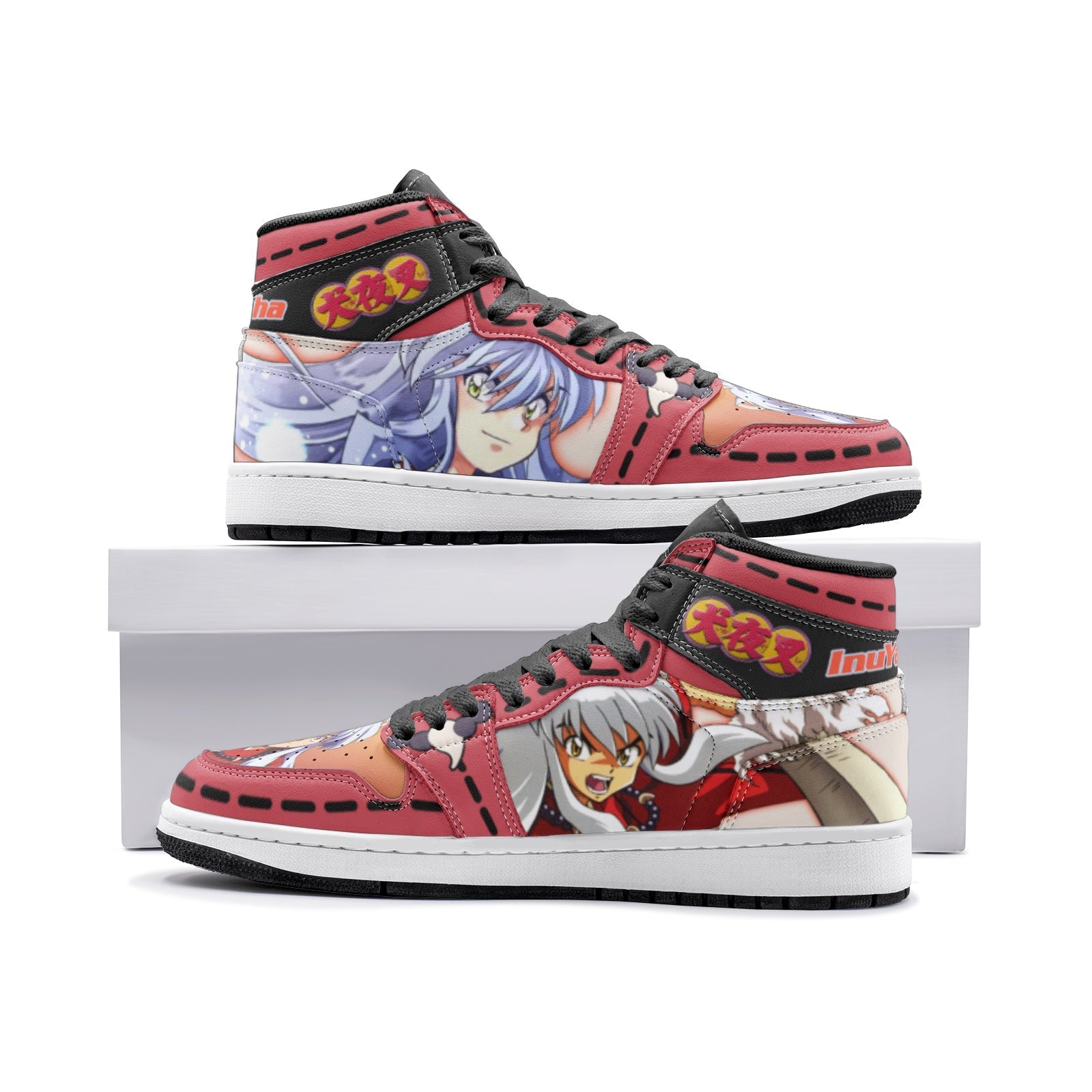 inuyasha-jd1-shoes.jpg inuyasha jd1 shoes - Anime Shoes UK Store