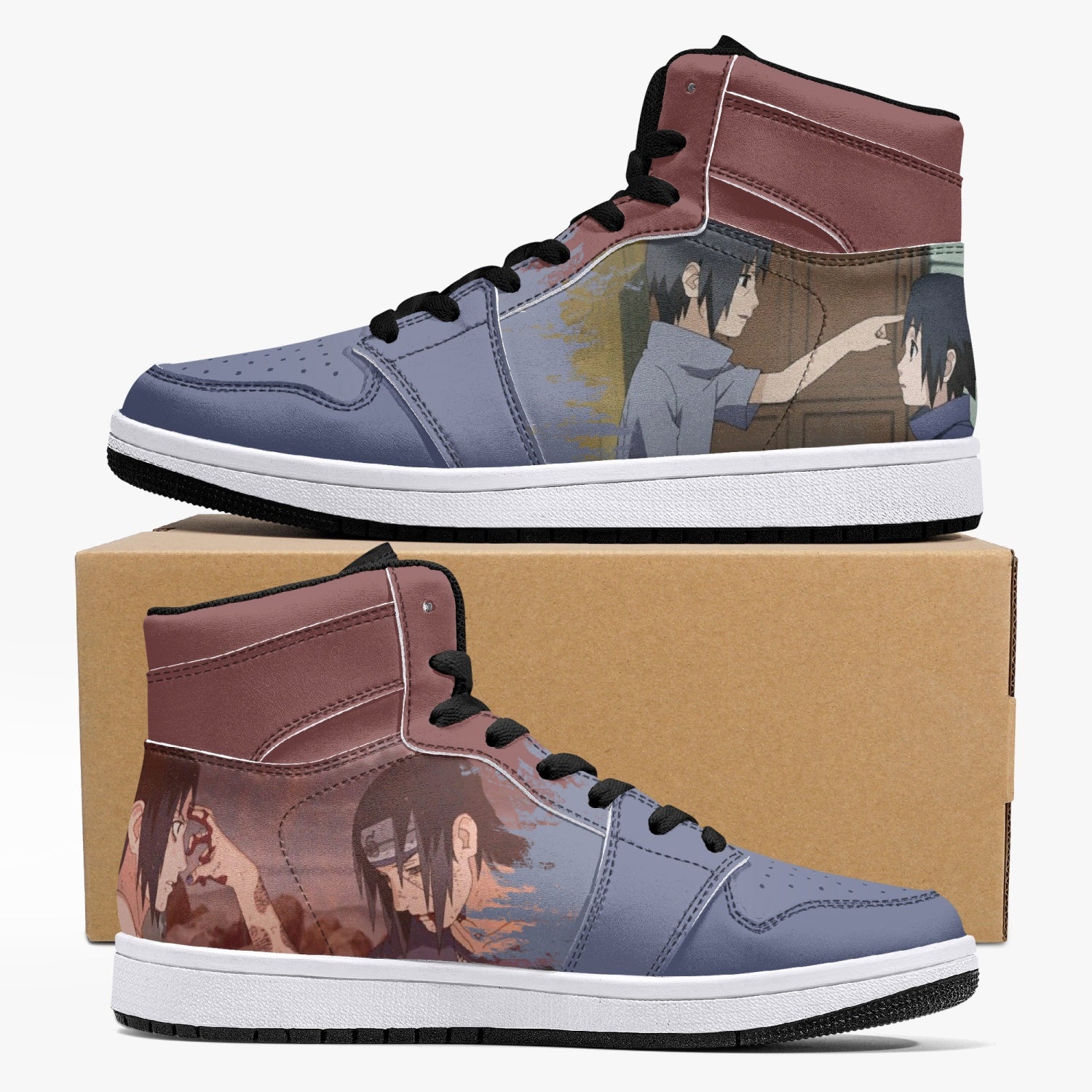itachi-and-sasuke-uchiha-naruto-j-force-shoes.jpg itachi and sasuke uchiha naruto j force shoes - Anime Shoes UK Store