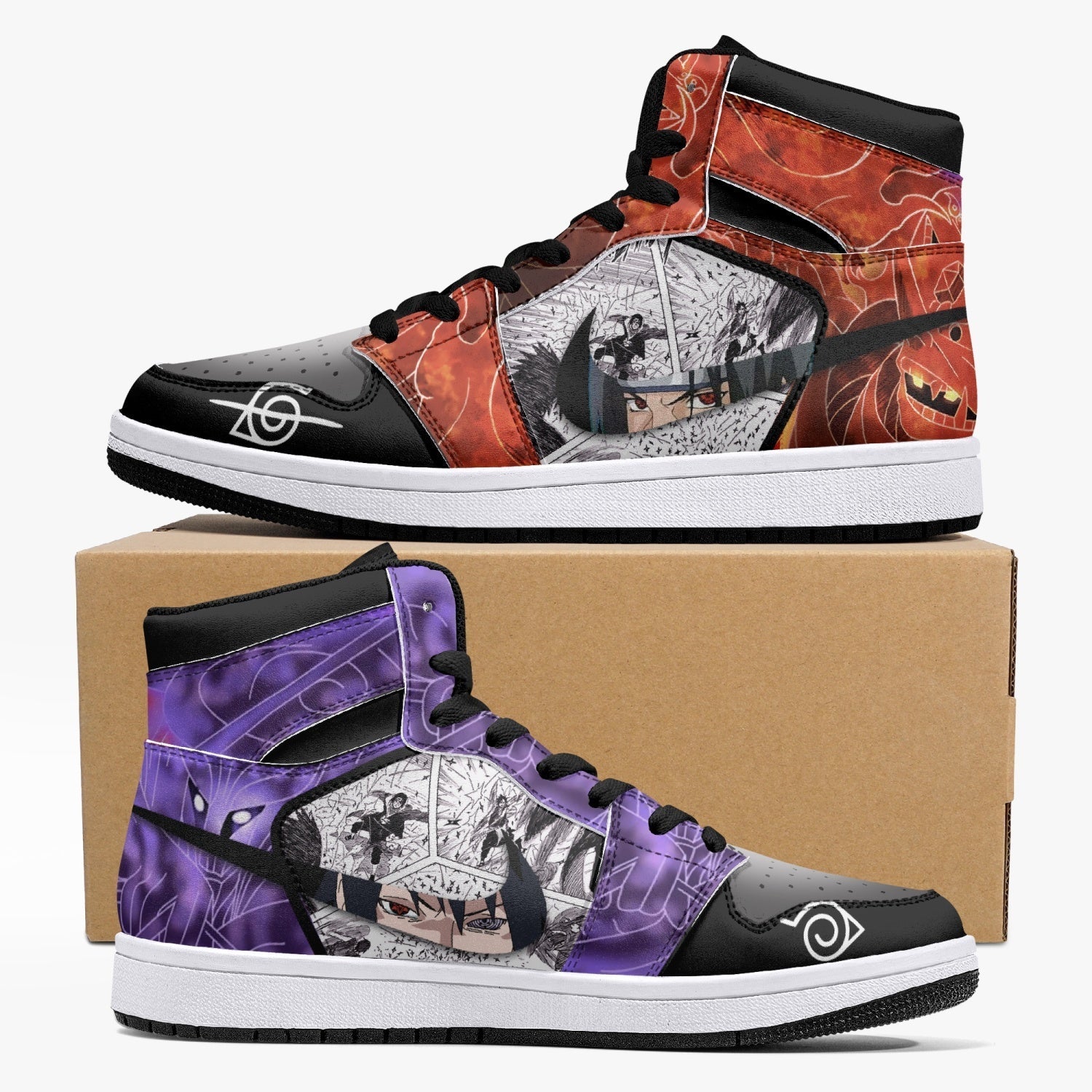 itachi-and-sasuke-uchiha-susano-naruto-j-force-shoes.jpg itachi and sasuke uchiha susano naruto j force shoes - Anime Shoes UK Store
