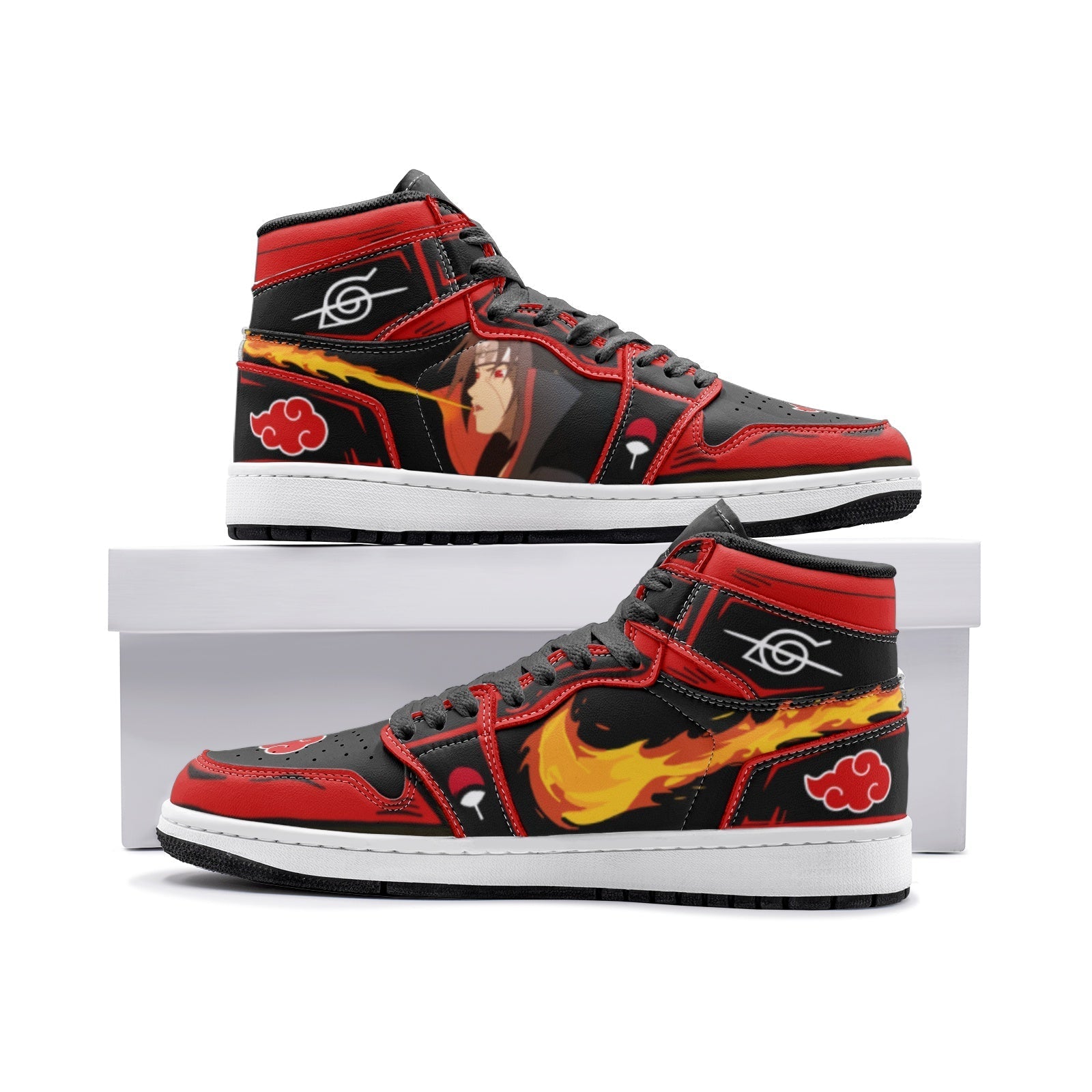 itachi-uchiha-fireball-akatsuki-jd1-shoes.jpg itachi uchiha fireball akatsuki jd1 shoes - Anime Shoes UK Store