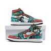 izuku midoriya deku my hero academia jd1 shoes - Anime Shoes UK Store