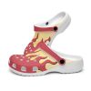 kyojuro demon slayer custom clogs 4 - Anime Shoes UK Store