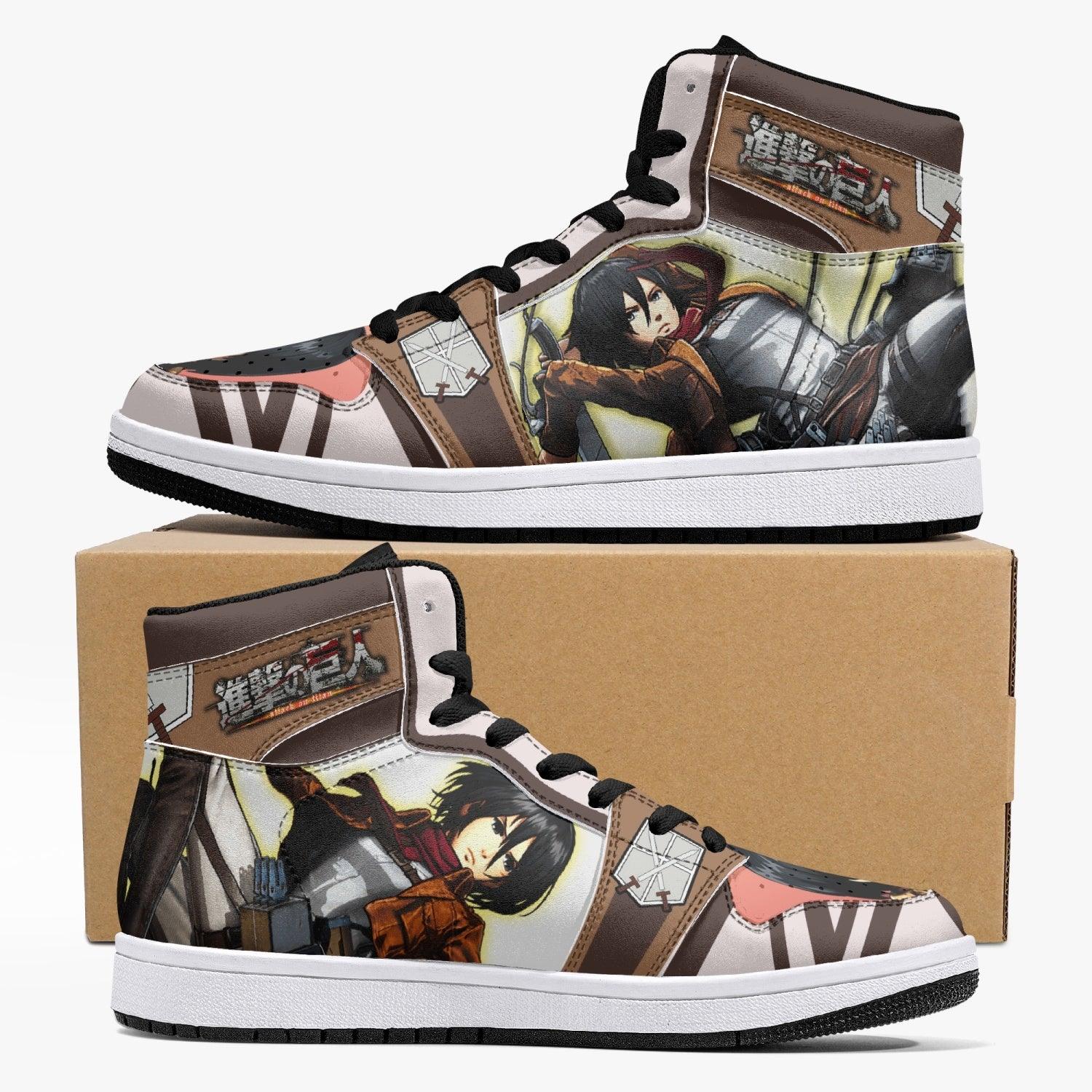 mikasa-ackerman-training-corps-attack-on-titan-j-force-shoes.jpg mikasa ackerman training corps attack on titan j force shoes - Anime Shoes UK Store