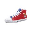 monkey d luffy one piece classic high top canvas shoes - Anime Shoes UK Store