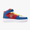 monkey d luffy one piece high top kamikaze shoes 3 - Anime Shoes UK Store