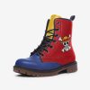 monkey d luffy one piece leather mountain boots - Anime Shoes UK Store