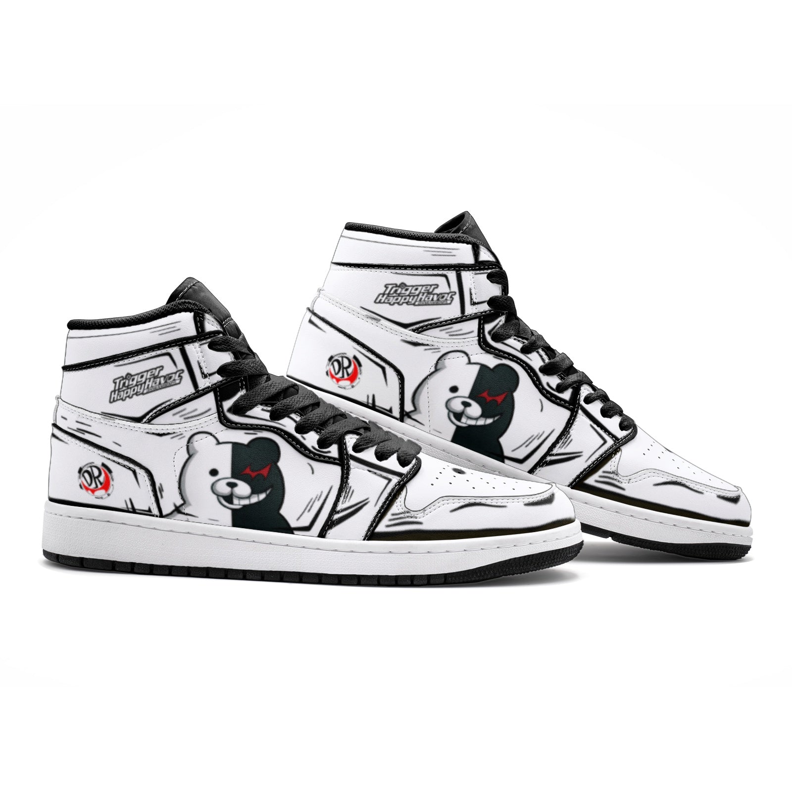 monokuma-danganronpa-jd1-shoes-2.jpg monokuma danganronpa jd1 shoes 2 - Anime Shoes UK Store