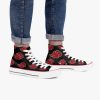 naruto akatsuki premium high top canvas shoes 11 - Anime Shoes UK Store