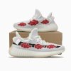 naruto akatsuki white yz shoes - Anime Shoes UK Store
