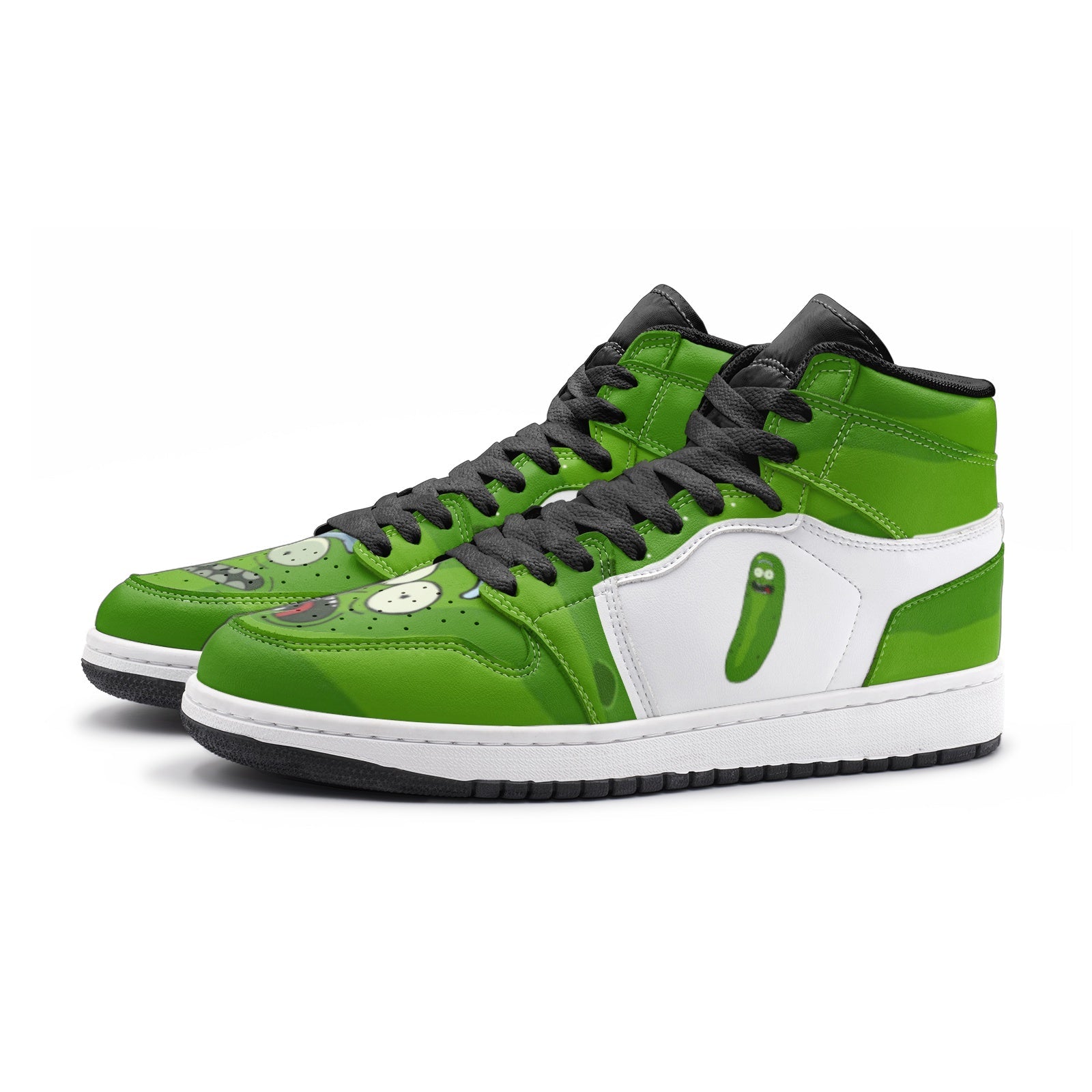 pickle-rick-face-rick-and-morty-jd1-shoes-3.jpg pickle rick face rick and morty jd1 shoes 3 - Anime Shoes UK Store