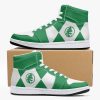 power rangers green j force shoes - Anime Shoes UK Store