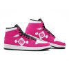 power rangers pink jd1 shoes 2 - Anime Shoes UK Store