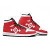 power rangers red jd1 shoes 2 - Anime Shoes UK Store