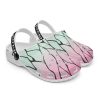 shinobu kocho demon slayer custom clogs - Anime Shoes UK Store