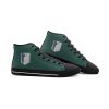 survey corps attack on titan classic high top canvas shoes 6 - Anime Shoes UK Store