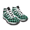 tanjiro kamado demon slayer aj11 basketball shoes 27 - Anime Shoes UK Store