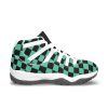 tanjiro kamado demon slayer aj11 basketball shoes 31 - Anime Shoes UK Store