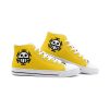 trafalgar law one piece classic high top canvas shoes 3 - Anime Shoes UK Store