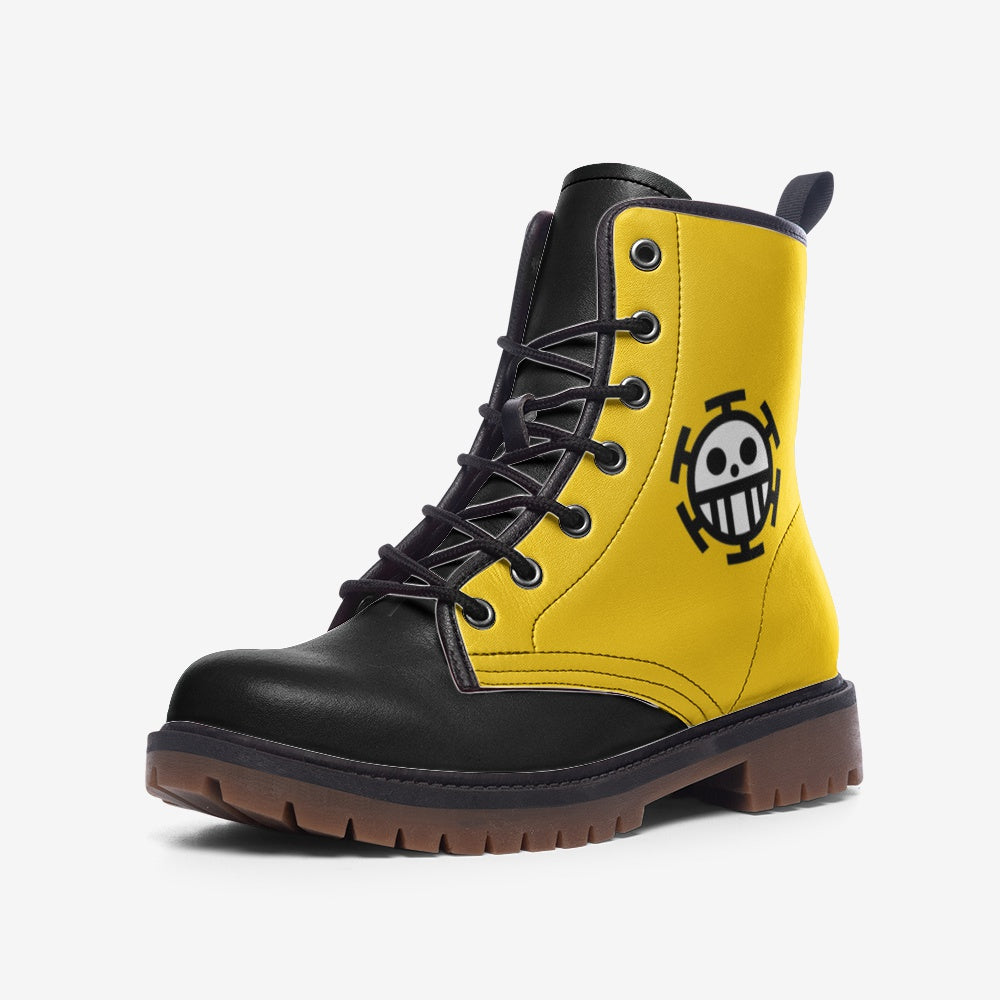 trafalgar-law-one-piece-leather-mountain-boots.jpg trafalgar law one piece leather mountain boots - Anime Shoes UK Store