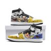 vegeta and nappa dragon ball z jd1 shoes - Anime Shoes UK Store