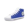 vegeta dragon ball z classic high top canvas shoes - Anime Shoes UK Store